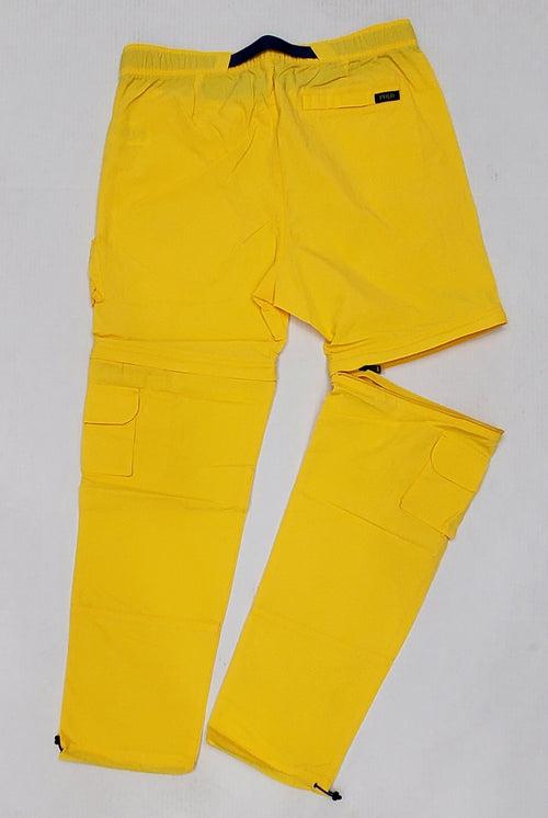 Nwt Polo Ralph Lauren Yellow Convertible 2 in 1 Pants - Unique Style