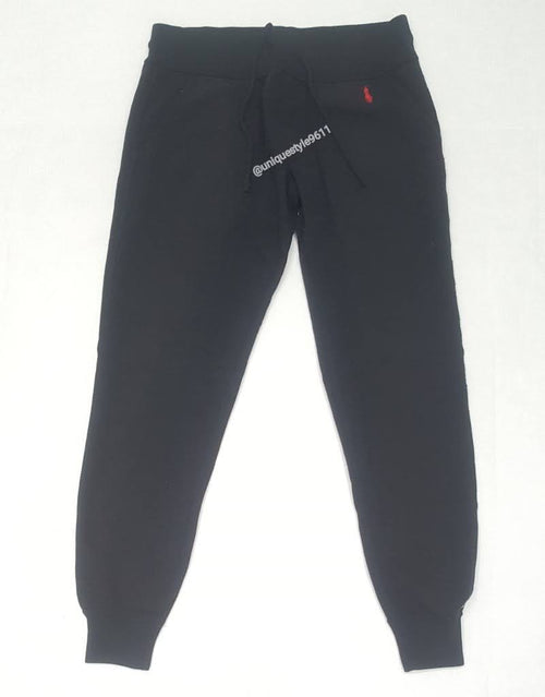 Nwt Polo Ralph Lauren Women's Black/Red Small Pony Joggers - Unique Style