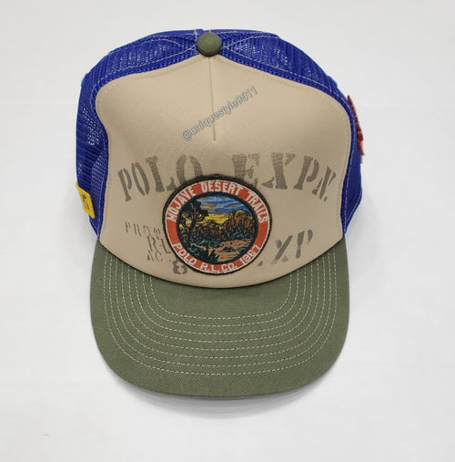 Nwt Polo Ralph Lauren Mojave Desert Trails Trucker Hat - Unique Style