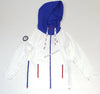 Nwt Ralph Lauren Women's White/Royal Blue Olympic Windbreaker Jacket - Unique Style