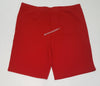 Nwt Polo Big & Tall Red Double Knit Small Pony Shorts - Unique Style