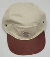 Nwt  Polo Ralph Lauren Navy Supply Leather Brim Adjustable Strap Back - Unique Style