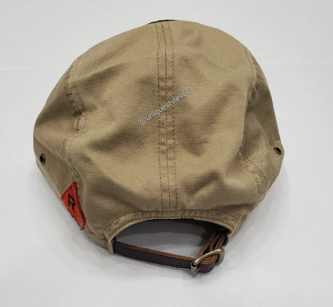 Nwt Polo Ralph Lauren N,West Trails Twill Long Bill 5 Panel Hat - Unique Style