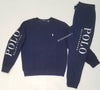 Nwt Polo Ralph Lauren Navy Sweatshirt with  Joggers - Unique Style