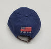 Nwt Polo Ralph Lauren USA Logo + Flag Adjustable Hat - Unique Style