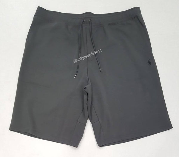 Nwt Polo Big & Tall Grey Double Knit Small Pony Shorts - Unique Style