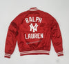 Nwt Polo Ralph Lauren Yankees Red Satin Jacket - Unique Style