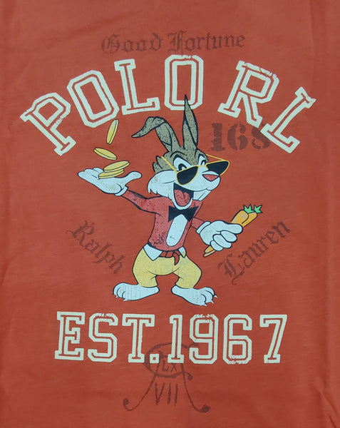 Nwt Polo Ralph Lauren Red Lunar Slim Fit Tee - Unique Style