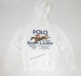 Nwt Polo Ralph Lauren White Equestrian Hoodie - Unique Style