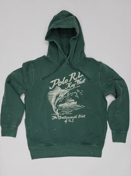 Nwt Polo Ralph Lauren Key West Embroidered Graphic Hoodie - Unique Style