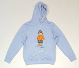 Nwt  Polo Ralph Lauren Blue Beach Bucket Hat Teddy Bear Hoodie - Unique Style