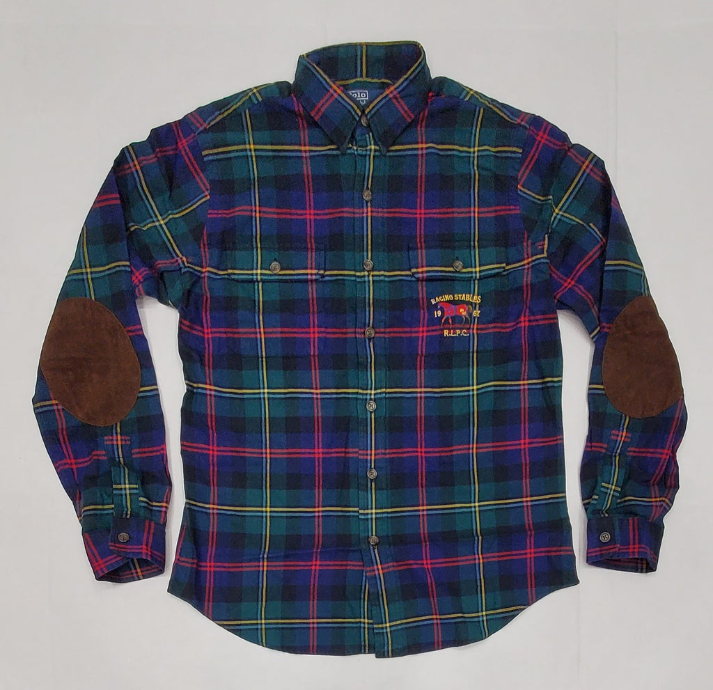 Vintage Ralph Lauren Plaid Button-Down Shirt
