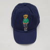 Nwt Polo Ralph Lauren Royal Navy Green Blazer Teddy Bear Adjustable Strap Back - Unique Style