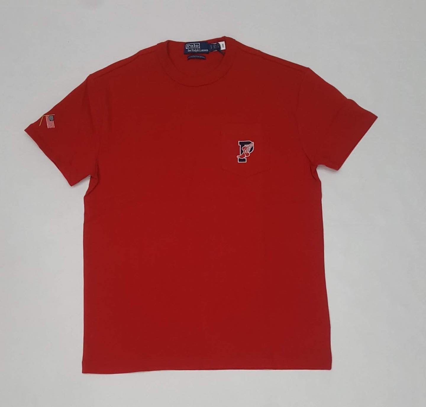 Nwt Polo Ralph Lauren Red Tokyo Stadium P Wing Tee Unique Style