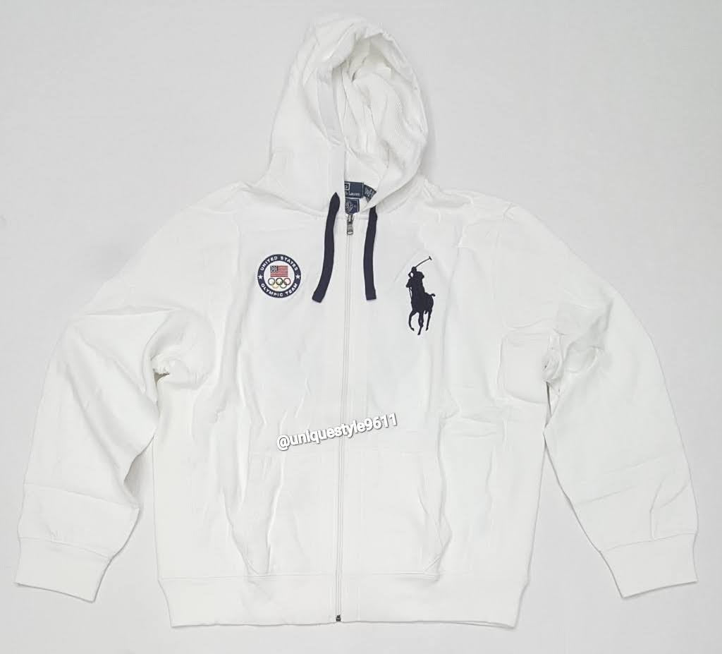 Polo hotsell hoodie white