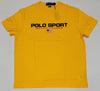 Nwt Polo Sport Yellow  Spellout Classic Fit Tee - Unique Style