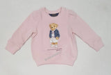 Nwt Kids Polo Ralph Lauren GIRLS Bear Sweatshirt - Unique Style
