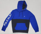 Nwt Polo Ralph Lauren Black/Royal RL-67 Pullover Hoodie - Unique Style