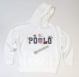 Nwt Polo Big & Tall White Chariot Stadium Pullover Hoodie - Unique Style