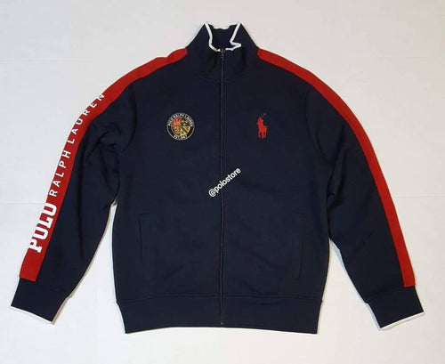 Nwt Polo Big & Tall Navy Cookie Big Pony Track Jacket - Unique Style