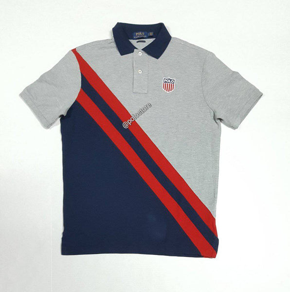 Nwt Polo Big & Tall  Kswiss Patch Polo Shirt - Unique Style