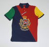 Nwt Polo Big & Tall Red/Blue Crest Polo - Unique Style