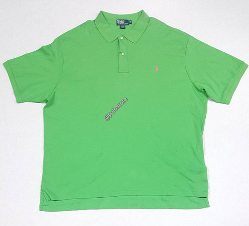 Nwt Polo Ralph Lauren Pink Small Pony Big and Tall Green Polo Shirt - Unique Style
