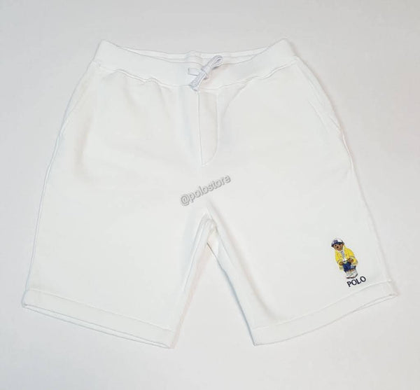Nwt Polo Big & Tall White CP-93 Teddy Bear Shorts - Unique Style