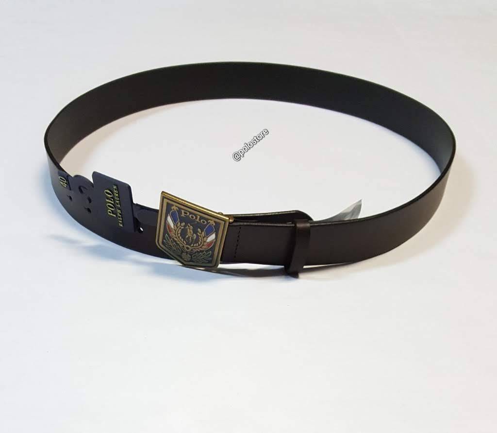 Nwt Polo Ralph Lauren Brown Uni Belt | Unique Style display picture 1