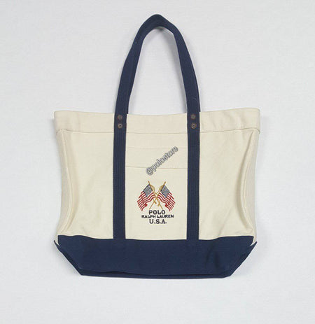 NWT Polo Ralph Lauren Blue Lightweight Book Bag