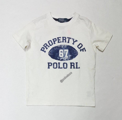 Nwt Kids Polo Ralph Lauren Property of Polo RL Tee - Unique Style