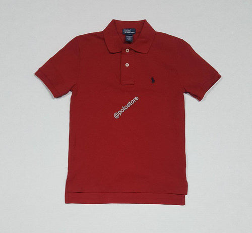 Nwt Kids Polo Ralph Lauren Red Small Pony Shirt - Unique Style