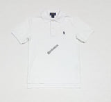 Nwt Kids Polo Ralph Lauren White with Navy Small Pony Shirt - Unique Style