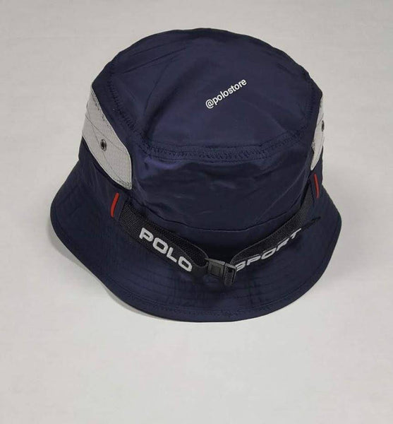 Nwt Polo Ralph Lauren Navy Blue Reflective Bucket Hat - Unique Style