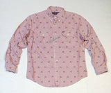 Nwt Polo Ralph Lauren Flying Pheasant Allover Print Classic Fit Button Down - Unique Style