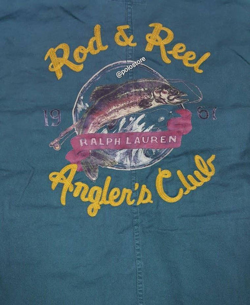 Nwt Polo Ralph Lauren Rod & Reel Angler's Club Button Up - Unique Style
