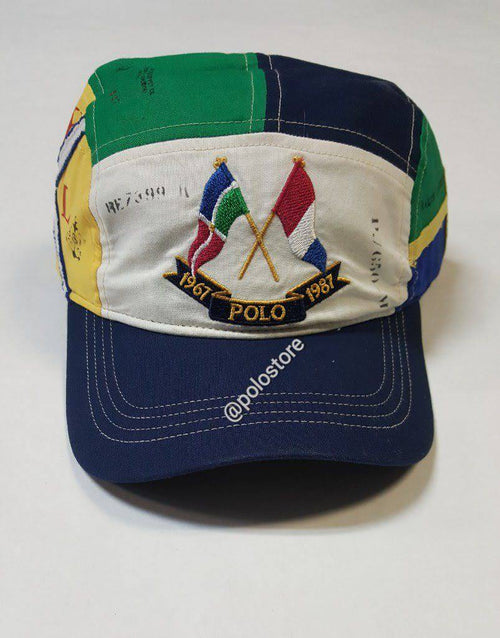 Nwt Polo Ralph Lauren Cross Flag 5 Panel Hat - Unique Style