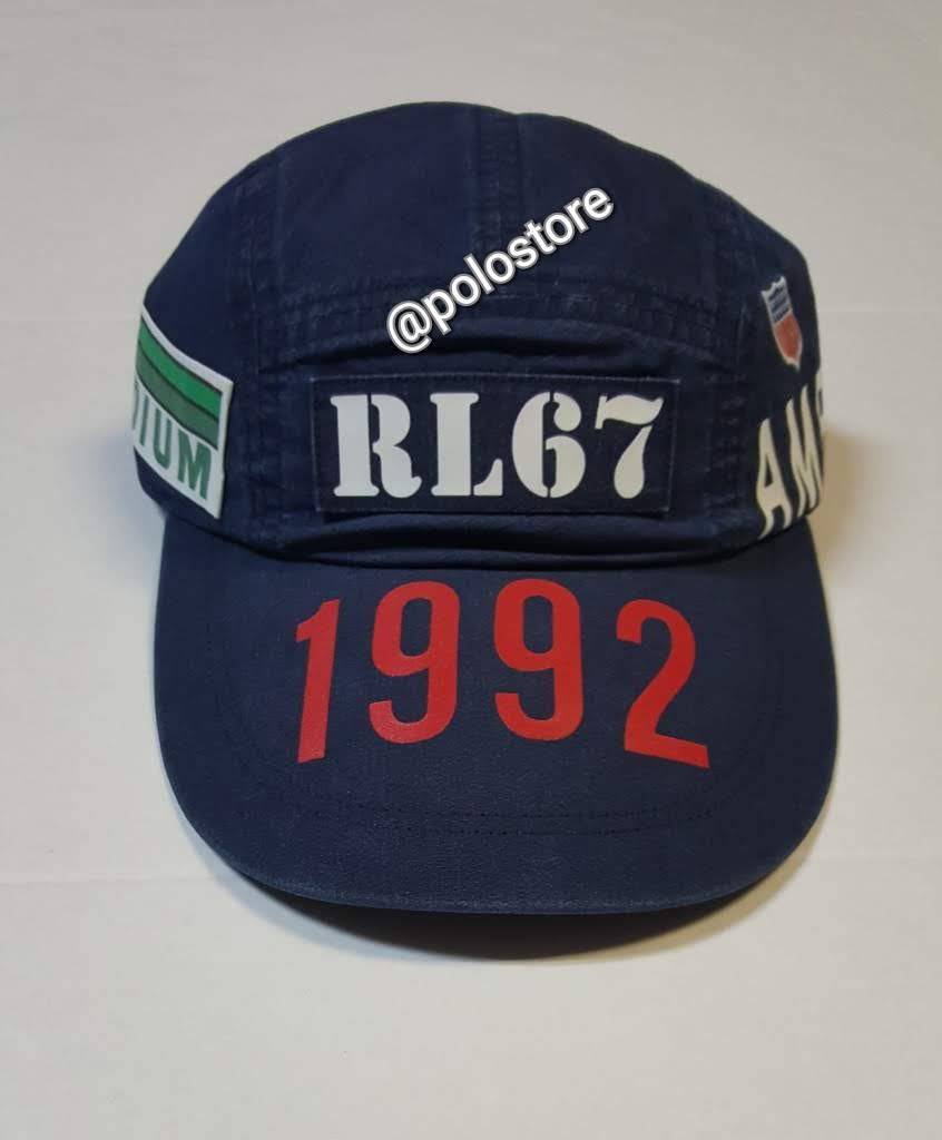 Nwt Polo Ralph Lauren Denim Stadium 1992 Fitted Hat | Unique Style