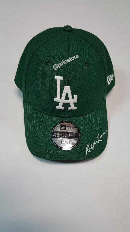Nwt Polo Ralph Lauren Green LA Dodgers Cubs Fitted Hat - Unique Style