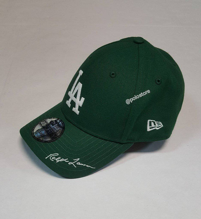 Nwt Polo Ralph Lauren Green LA Dodgers Cubs Fitted Hat - Unique Style