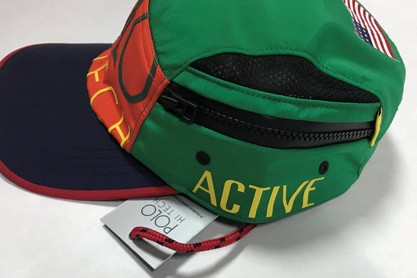 Nwt Polo Ralph Lauren Hi-Tech Fitted Side Pocket Fitted Hat - Unique Style