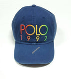 Nwt Polo Ralph Lauren Navy 1992 Adjustable Strap Back Hat - Unique Style