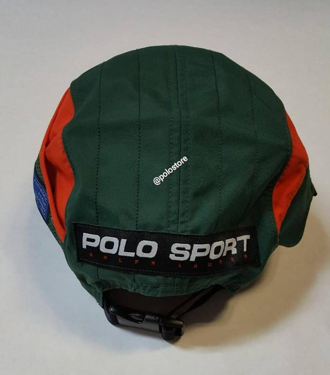 Nwt Polo Ralph Lauren Polo Sport 5 Panel Nylon Snap Buckle Back - Unique Style