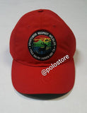 Nwt Polo Ralph Lauren Red Sportsman Patch Adjustable Hat - Unique Style