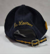 Nwt Polo Ralph Lauren Varsity Leather Letterman Pin Navy Wool Hat - Unique Style