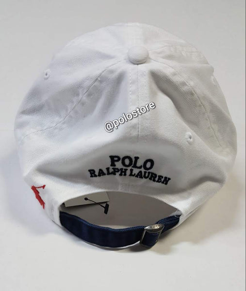 Nwt Polo Ralph Lauren White Kswiss Adjustable Strap Back Hat - Unique Style