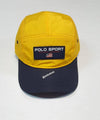 Nwt Polo Ralph Lauren Yellow Polo Sport 5 Panel Nylon Hat - Unique Style