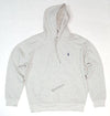 Nwt Polo Ralph Lauren Grey Heather Double Knit Logo Hoodie - Unique Style