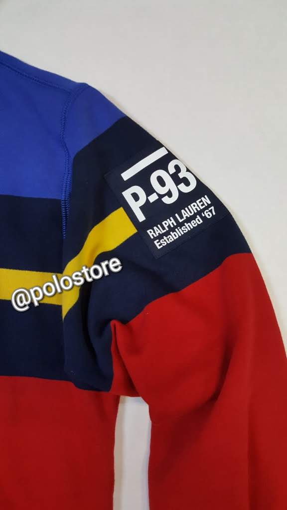 Nwt Polo Ralph Lauren Polo Spellout P-93 Patch Hoodie - Unique Style