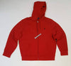 Nwt Polo Ralph Lauren Red Double Knit Pony Hoodie - Unique Style